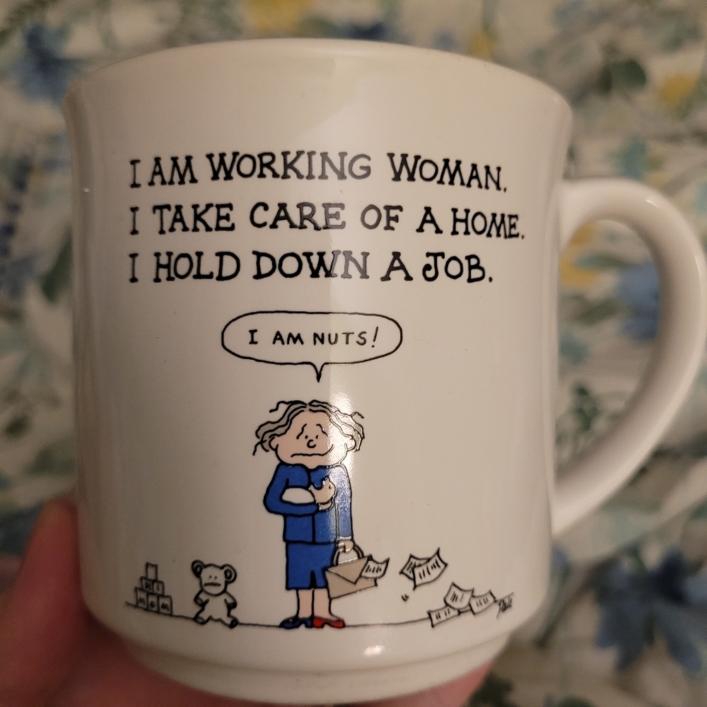 'I Am Nuts" Mug Vintage Coffee Tea Cup Mug Approx 3.5x3